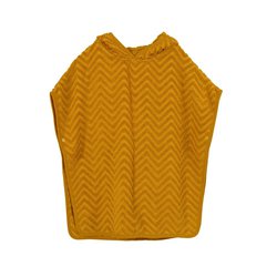 Filibabba Poncho Zigzag Golden Mustard FILIBABBA