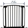 Dreambaby - Bramka bezpieczeństwa Chelsea (W: 71-80cm x H: 75cm) czarna(sz.karton)