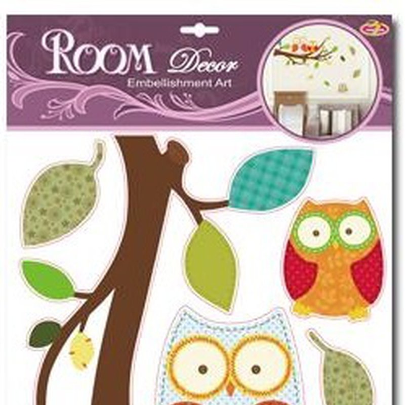 MARKO - Dekoracje Ścienne - Dekoracje ścienne - Sowy Kolorowe