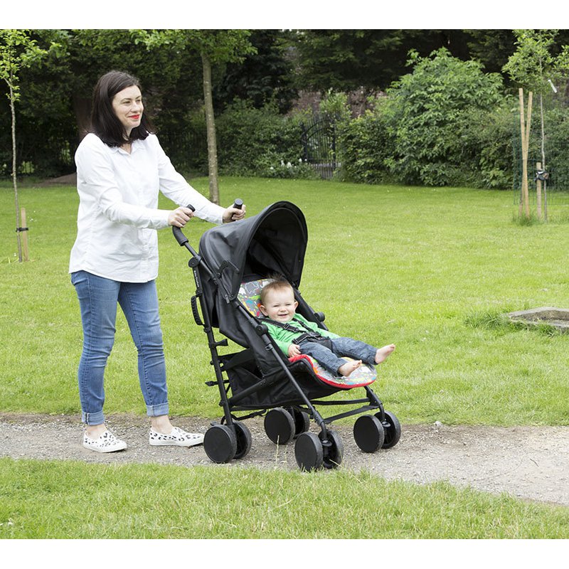 CuddleCo - Wkładka do wózka Comfi-Cush - Kolorowe Gwiazdki