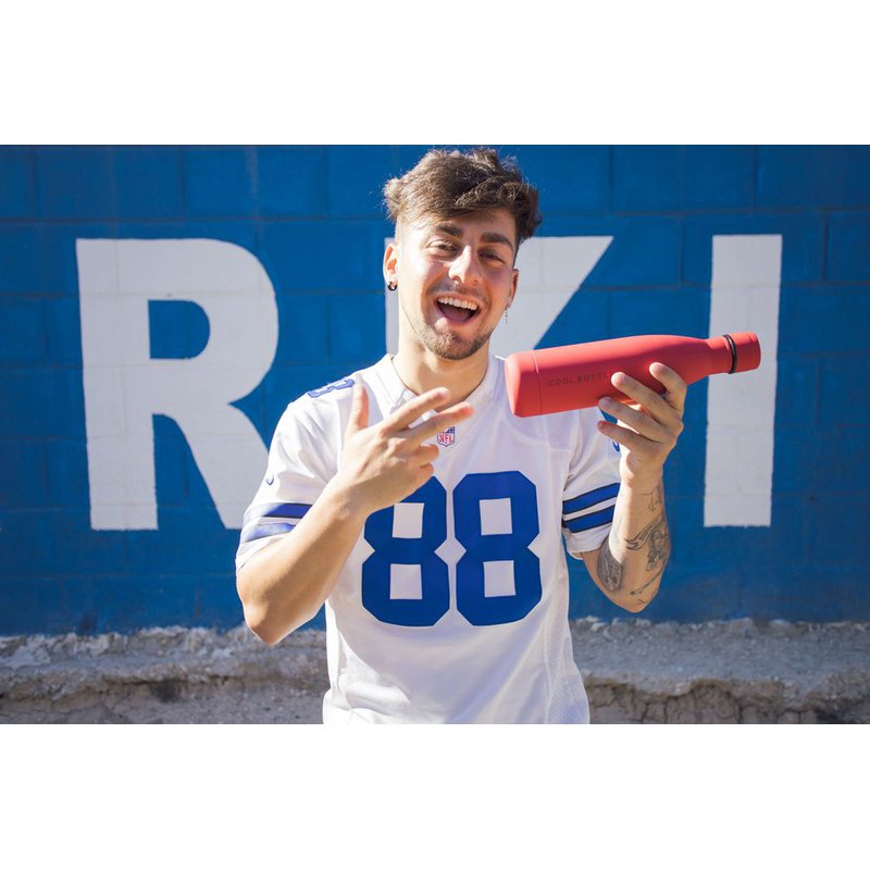 COOLBOTTLES - Cool Bottles Zakrętka 260-350-500 ml Vivid Red