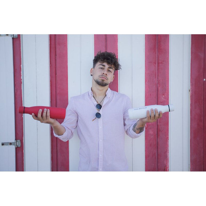 COOLBOTTLES - Cool Bottles Zakrętka 260-350-500 ml Vivid Red