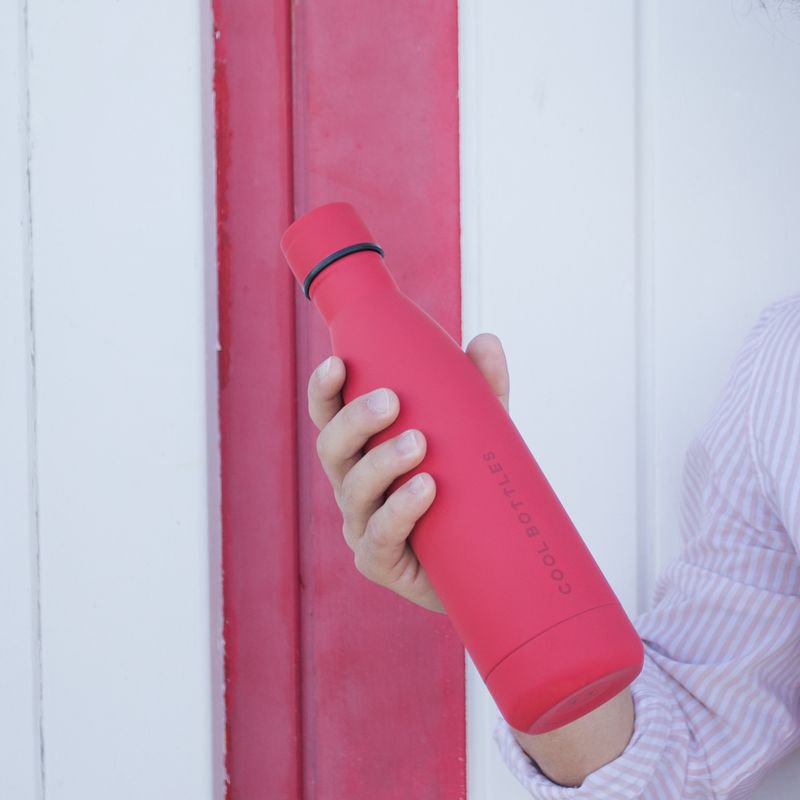 COOLBOTTLES - Cool Bottles Zakrętka 260-350-500 ml Vivid Red