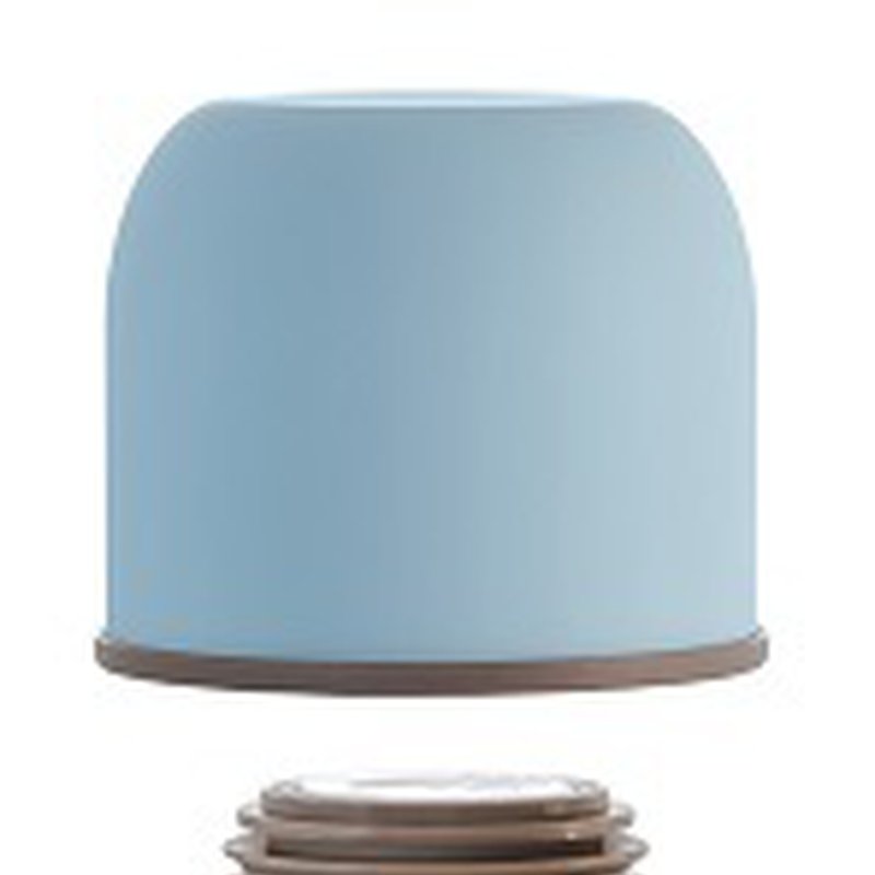 Miniland - Termos z powłoką Azure-Rose 350ml - seledynowy