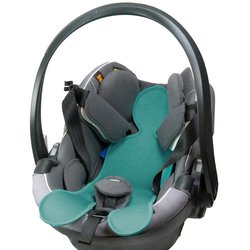 Kuli-Muli - Wkładka antypotowa do fotelika samochodowego 0-13 kg - ciemny turkus