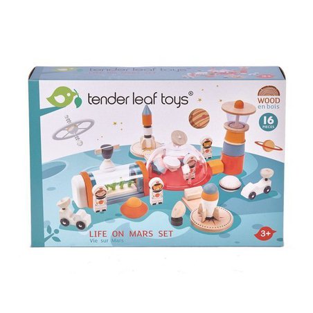 Drewniana stacja kosmiczna - Życie na Marsie, Tender Leaf Toys tender leaf toys