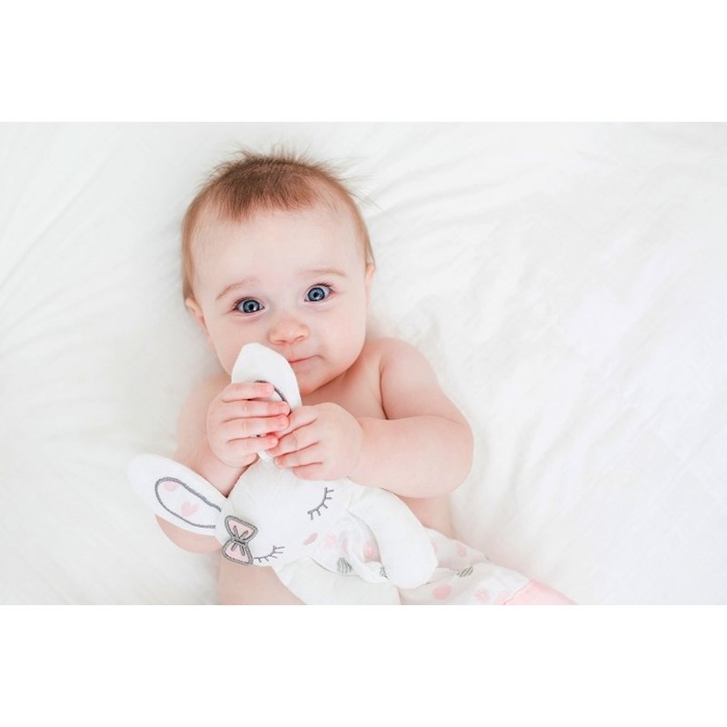 Lulujo Lovies Kocyk Przytulanka Królik