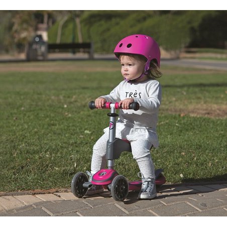 Kask rowerowy Smart Trike - rozmiar M - czerwony