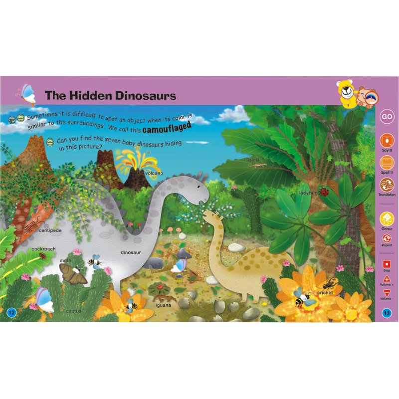 CROCOlearn - Interaktywna Książka z serii Crocopen -  Wizualne Przygody 7-9 lat