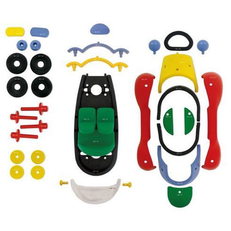 Mic-o-Mic - Zabawki konstrukcyjne - Wesoły konstruktor - Samochód Cabriolet