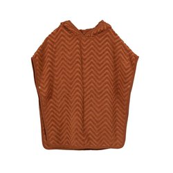 Filibabba Poncho Zigzag Rust FILIBABBA