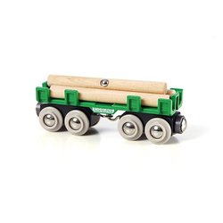 BRIO World Wagon z Drewnem