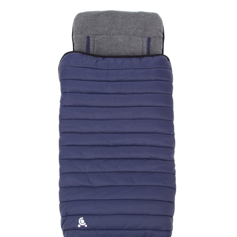 CuddleCo - Śpiworek Comfi-Snug 2w1 - granatowy