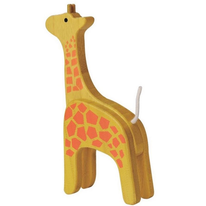 EverEarth - Żyrafa drewniania figurka bambusowa