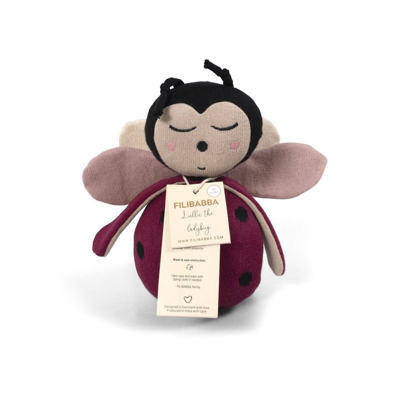 Filibabba Pluszowa wańka wstańka Biedronka Lullu FILIBABBA