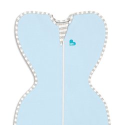 Love to Dream - Otulacz Swaddle UP - rozmiar XS - niebieski - ETAP 1 Original