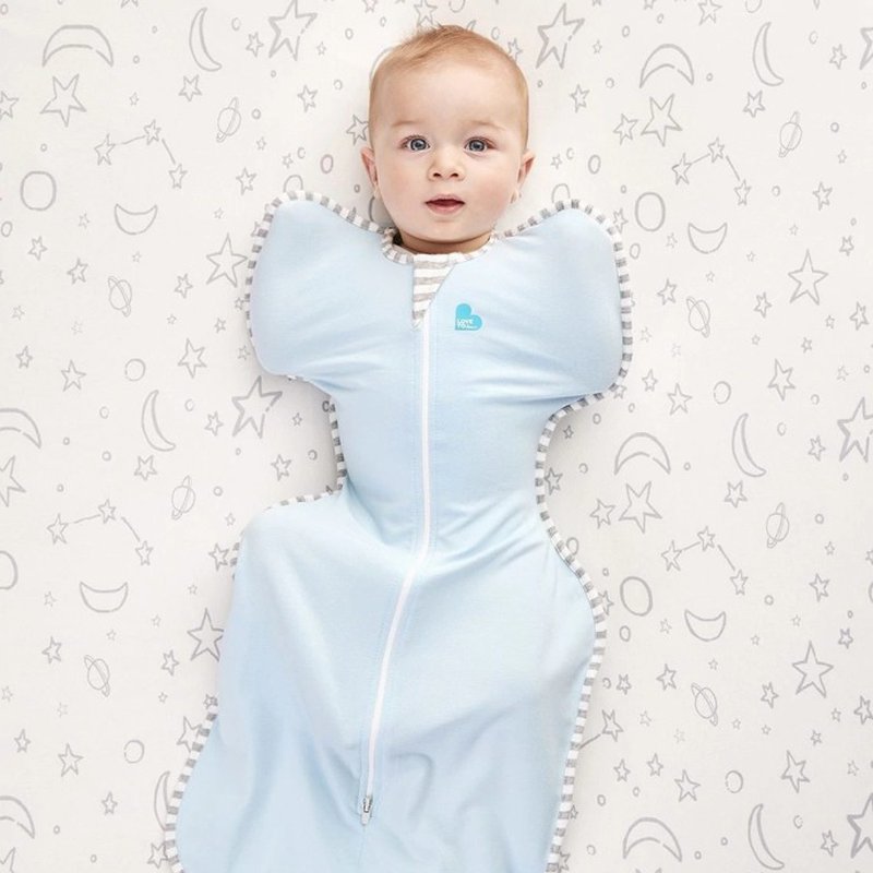 Love to Dream - Otulacz Swaddle UP - rozmiar XS - niebieski - ETAP 1 Original