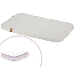 CuddleCo - Materac do kosza Mojżesza Little Me 83x50 cm bambus