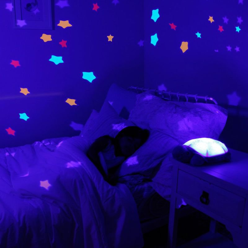 Cloud b&#174; Twinkling Twilight Turtle&#8482;- Aqua - Żółw - Lampka - Cloud B