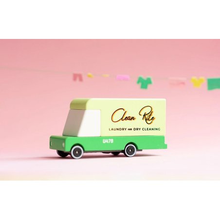 Candylab Samochód Drewniany Laundry Van