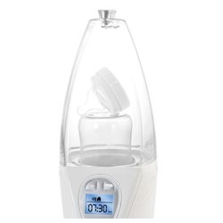 Miniland - Podgrzewacz z wyświetlaczem do domu i samochodu - srebrny