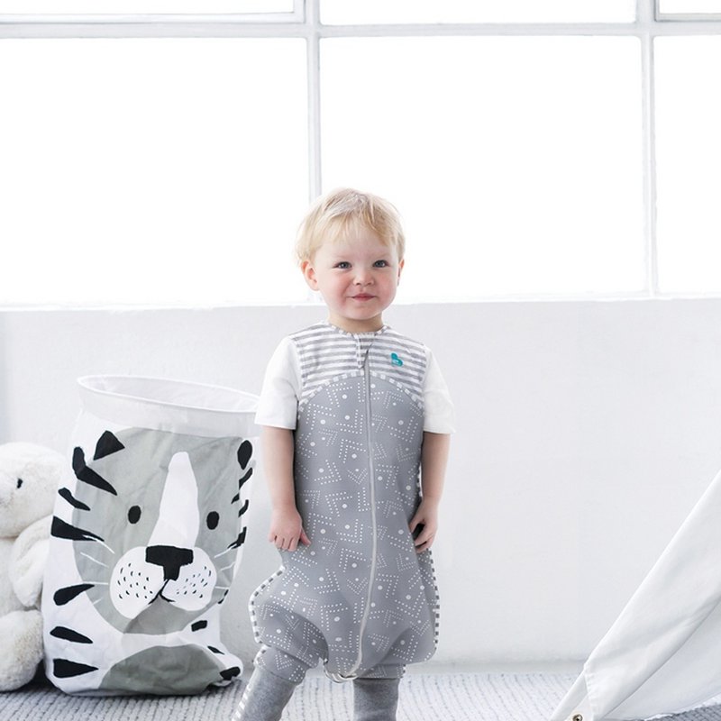 Piżama Love To Dream - 12-24 miesięcy - szara - ETAP 3 - 0.2 TOG Lite Love to Dream