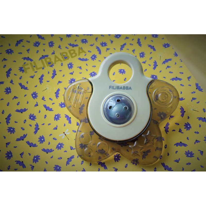 Filibabba Gryzak chłodzący Cooling Star 2 szt. Grey FILIBABBA