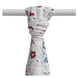 Ręcznik bambusowy XKKO BMB 90x100 - Flowers&Birds Girls