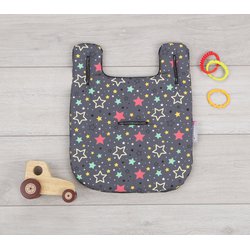 CuddleCo - Wkładka do wózka Comfi-Cush Mini - Kolorowe gwiazdki