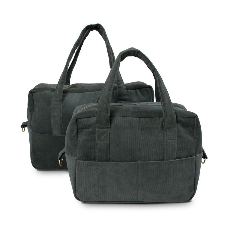 Filibabba Torba dla mamy Sztruks Pine Green FILIBABBA