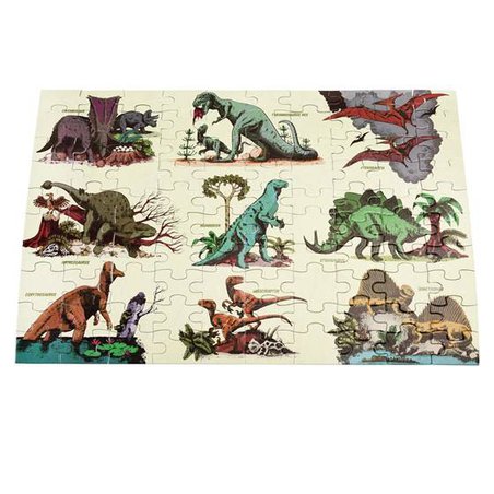 Puzzle świecące w ciemności 100 el., Dinozaury, Rex London