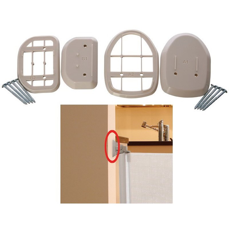 Dreambaby - Dystans do bramki Roll Up biały