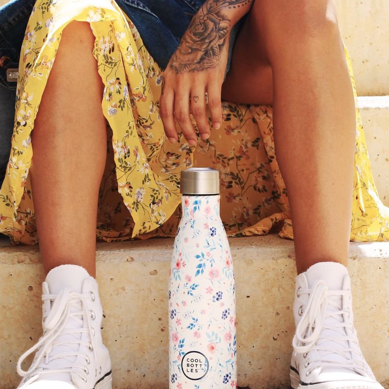 COOLBOTTLES - Cool Bottles Butelka termiczna 500 ml Floral Zoe