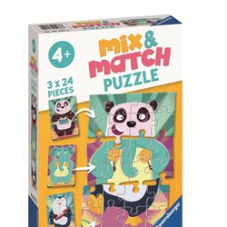Ravensburger Mix&Match Puzzle Zwierzaczki