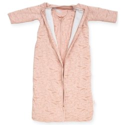 Jollein - Baby & Kids - Jollein - Śpiworek niemowlęcy całoroczny 4 Pory Roku 2 śpiworkowy Whales Pale PINK 70 cm