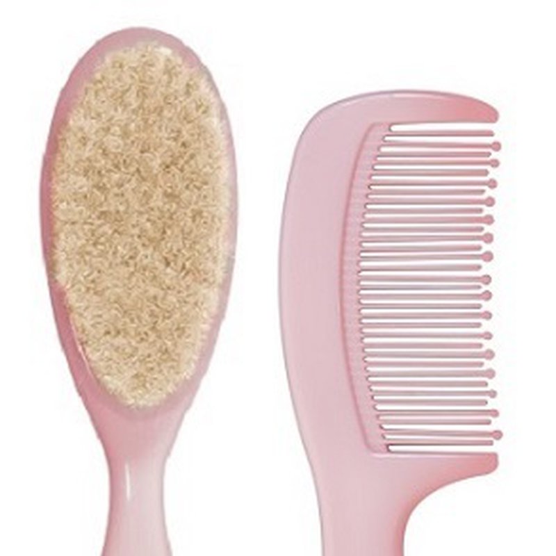 Miniland - Zestaw do pielęgnacji dziecka Azure-Rose (7 produktów) - różowy