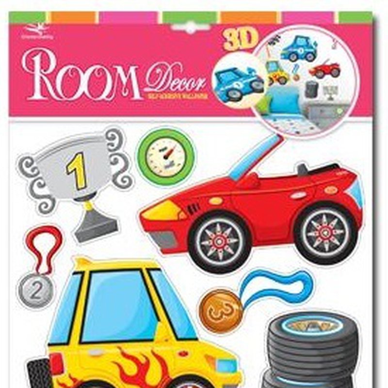 MARKO - Dekoracje Ścienne - Dekoracje ścienne 3D - Cars