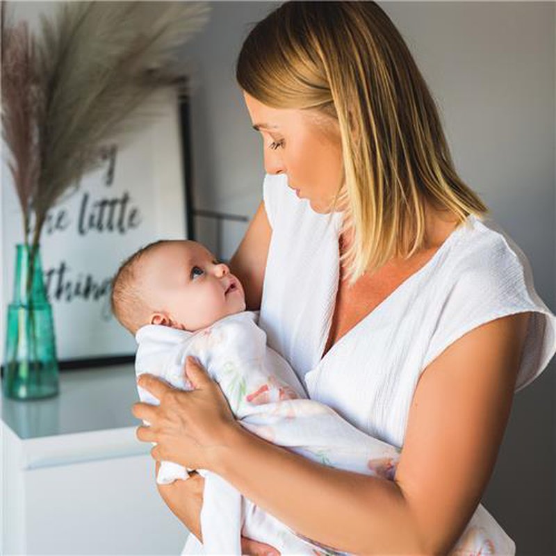 BABYONO - 537/03 Otulacze z muślinu bambusowego (dwupak)