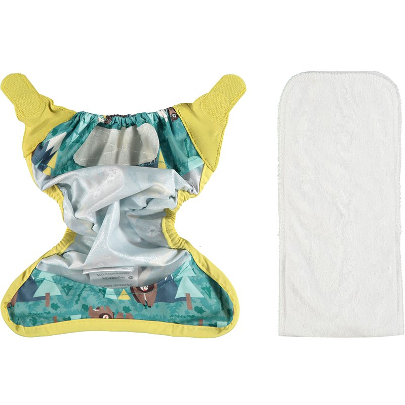 Close, Pop-in Newborn pieluszka wielorazowa, Bear CLOSE