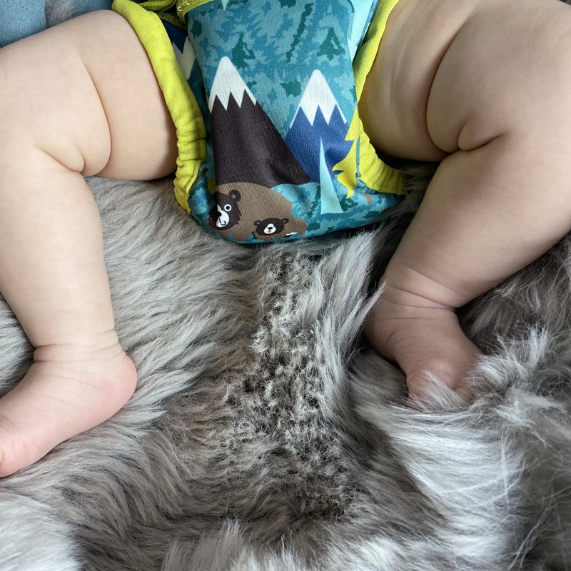 Close, Pop-in Newborn pieluszka wielorazowa, Bear CLOSE