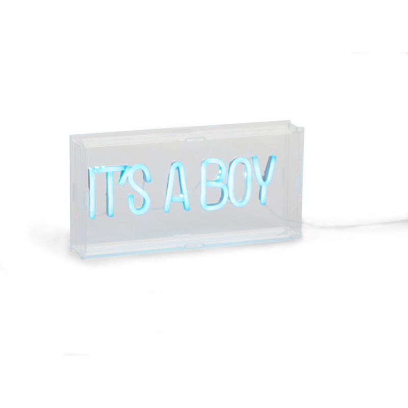 Childhome Lampka Neon It's A Boy CHILDHOME