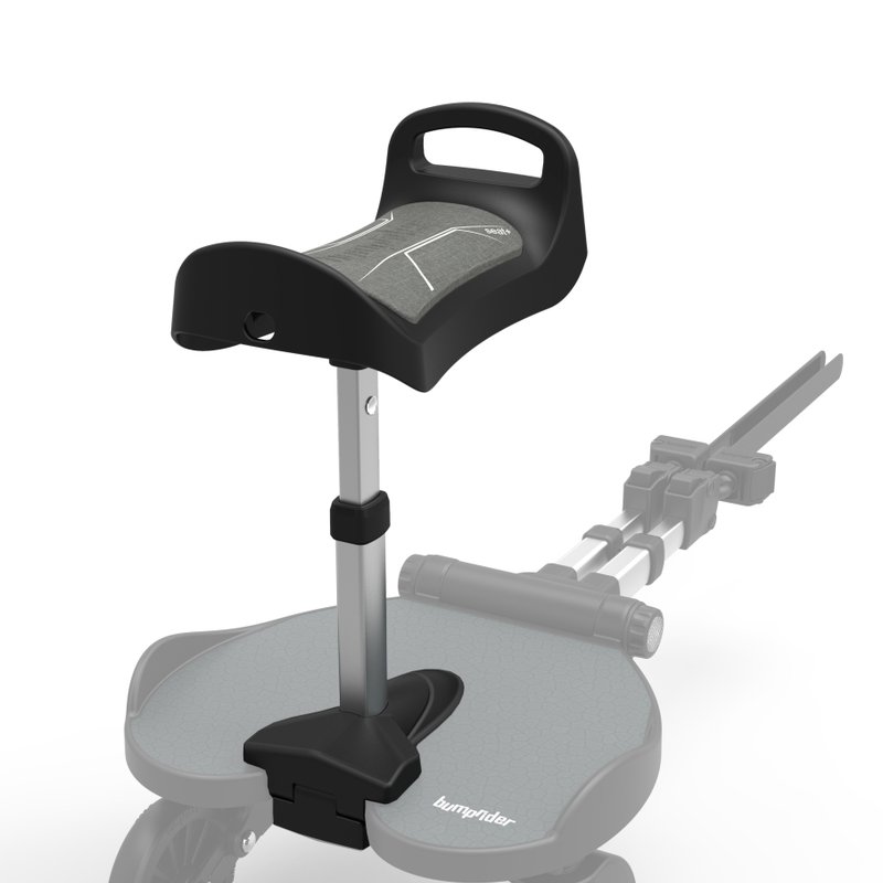 Bumprider - Siedzisko do dostawki dla starszego dziecka - szare