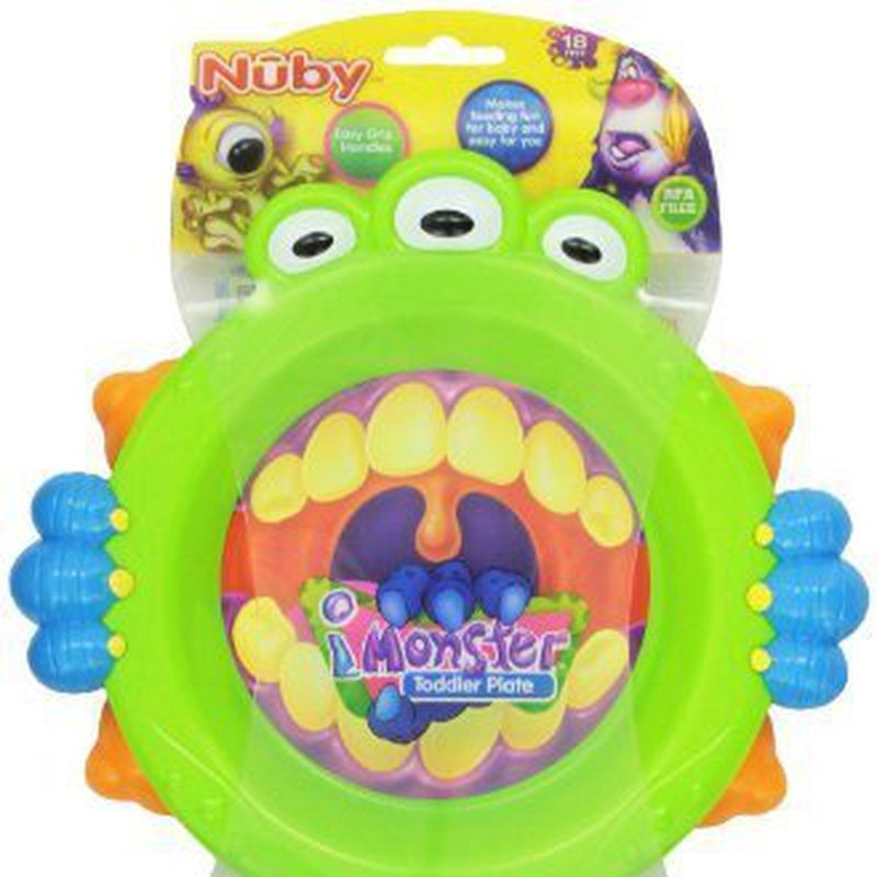 Nuby - Talerzyk - Potwór