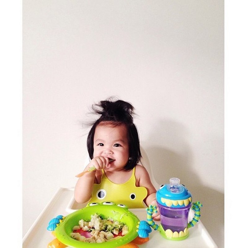 Nuby - Talerzyk - Potwór