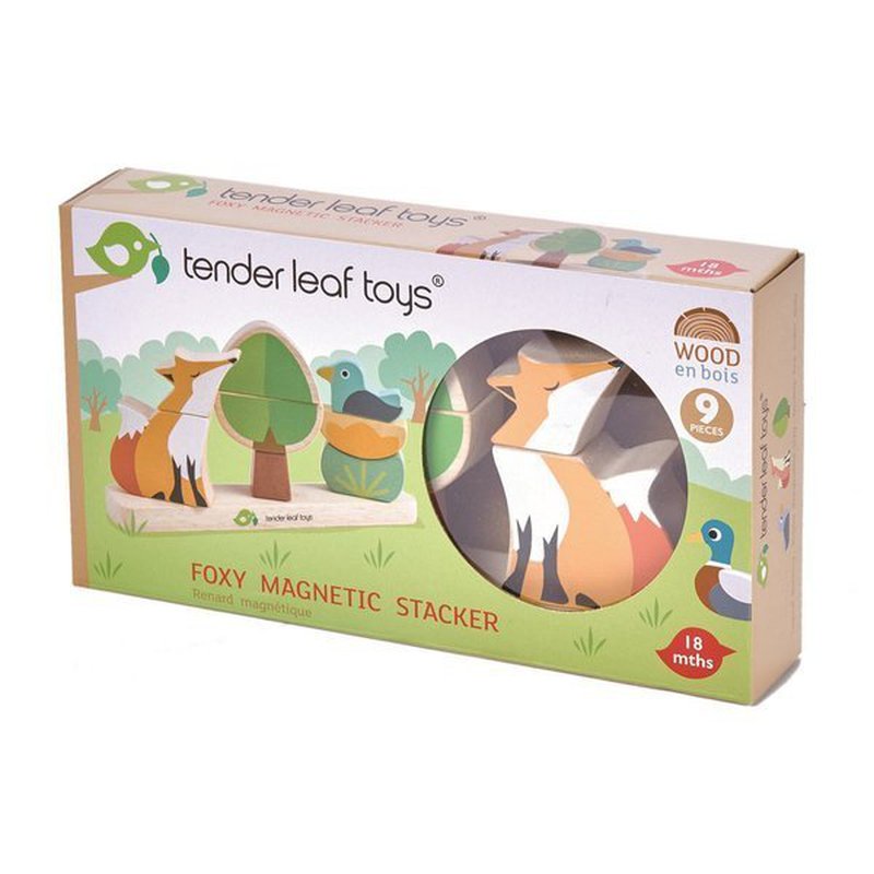 Magnetyczna układanka - Lis, Tender Leaf Toys tender leaf toys