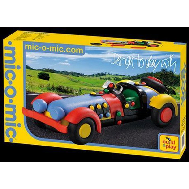 Mic-o-Mic - Zabawki konstrukcyjne - Wesoły konstruktor - Samochód sportowy