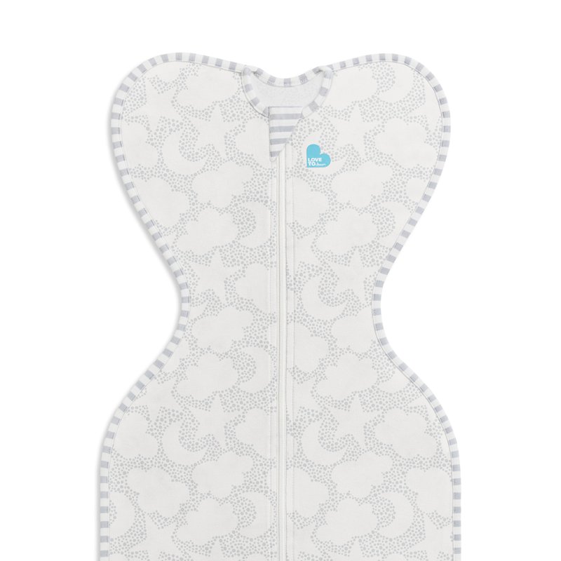 Love to Dream - Otulacz Swaddle UP - rozmiar XS - szary - ETAP 1 - 1.0 TOG Organic