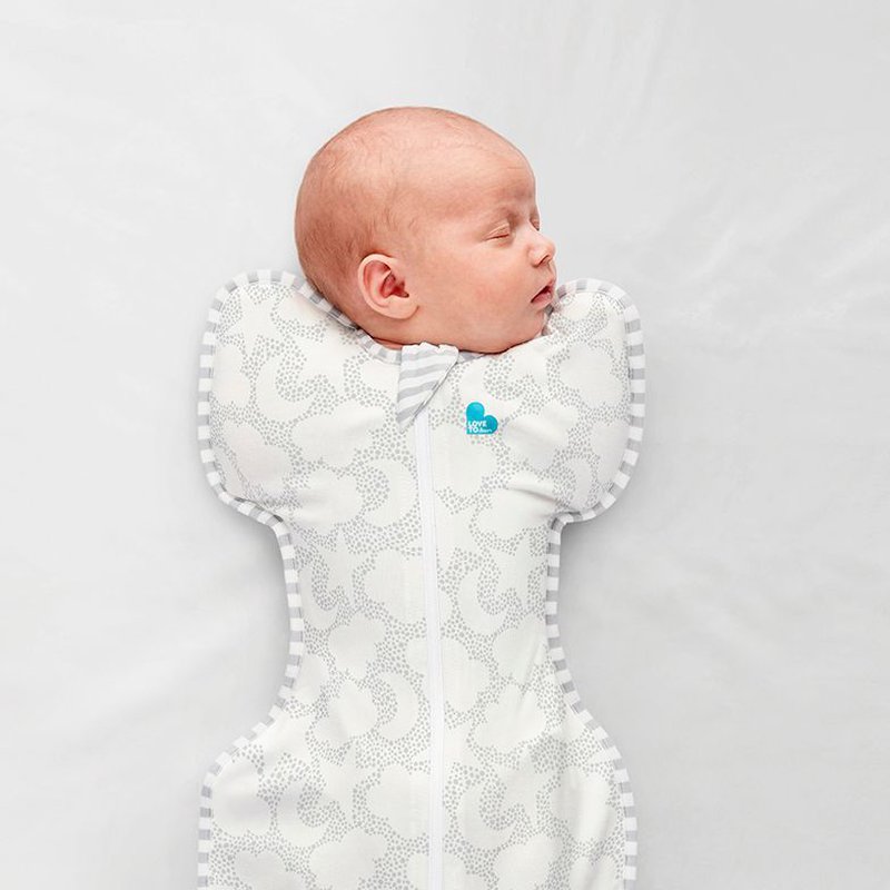 Love to Dream - Otulacz Swaddle UP - rozmiar XS - szary - ETAP 1 - 1.0 TOG Organic
