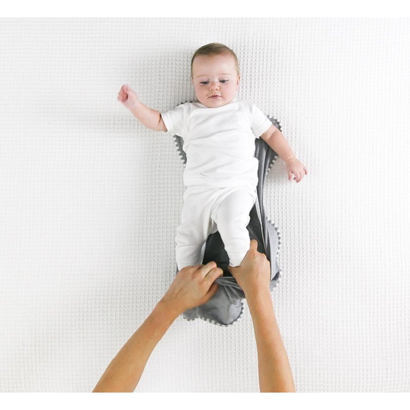 Love to Dream - Otulacz Swaddle UP - rozmiar XS - szary - ETAP 1 - 1.0 TOG Organic