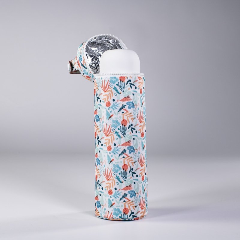 Miniland - Termoopakowanie na termos/butelkę 350ml - śródziemnomorskie